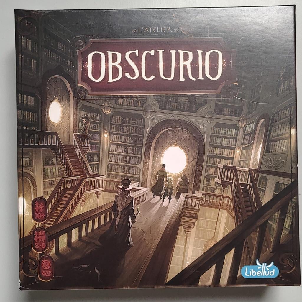 Spel Obscurio, Vijf spelers of meer, Ophalen of Verzenden, Zo goed als nieuw, Libellud