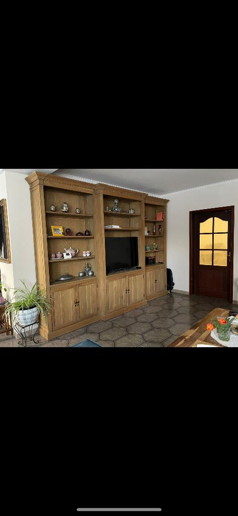 Bibliothèque, Maison & Meubles, 25 à 50 cm, 200 cm ou plus, Comme neuf, Enlèvement