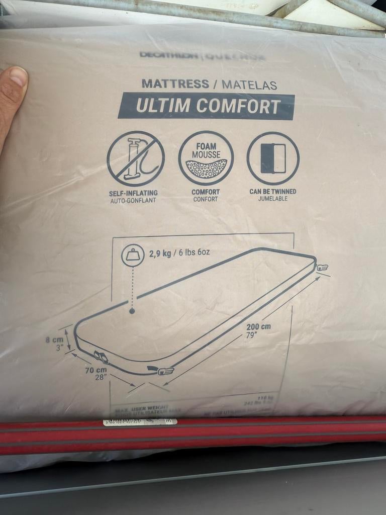 Slaapmatras, Caravanes & Camping, Tapis de couchage, Enlèvement