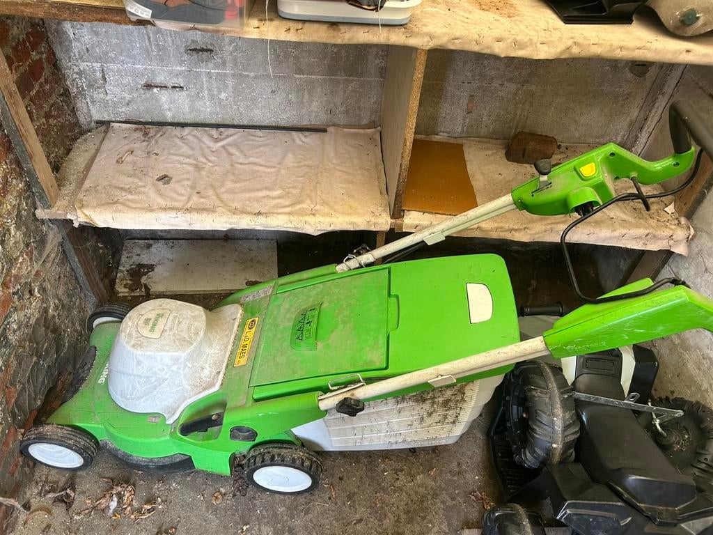 Elektrische grasmaaier Viking, Tondeuse rotative, Enlèvement, Tondeuses à gazon électriques, Utilisé