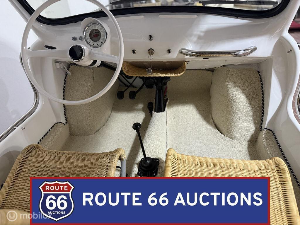 Fiat 500 Jolly America | 1975 | Route 66 Auctions, Zwart, Bedrijf, Handgeschakeld, Overige carrosserie