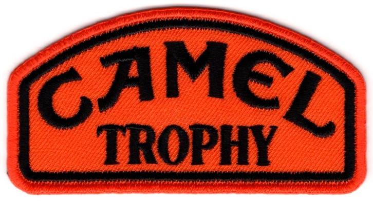Camel Trophy stoffen opstrijk patch embleem #2, Collections, Marques automobiles, Motos & Formules 1, Neuf, Envoi