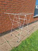 Wit metaal retro wasrek, Ophalen, Gebruikt