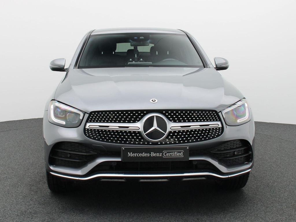 Mercedes-Benz GLC 300 de 4MATIC Coupé + AMG LINE + BURMESTE, Cuir, Argent ou Gris, 143 kW, Euro 6