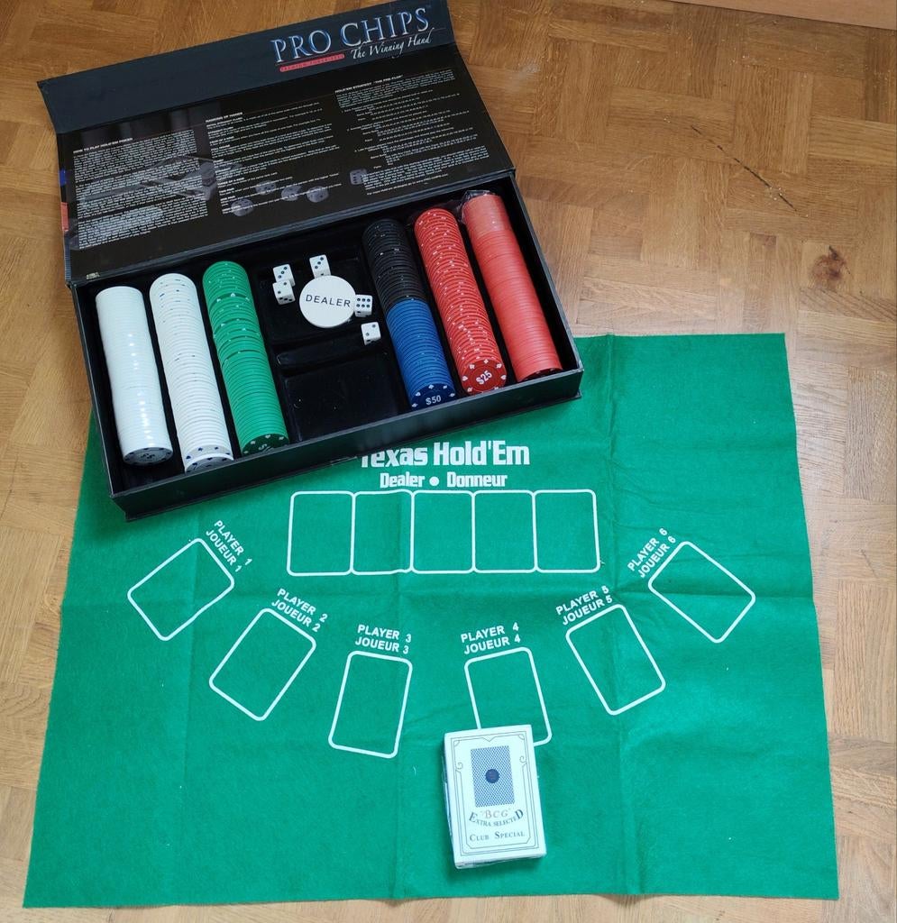 Jeu de poker, Enlèvement