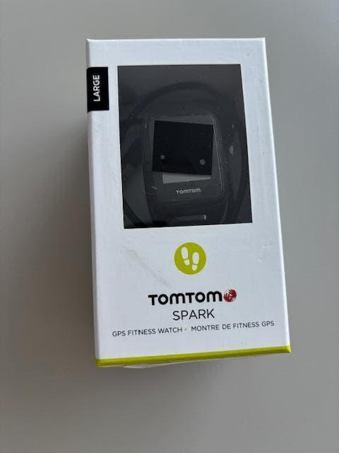 Grande montre de sport GPS TomTom Spark, Bijoux, Sacs & Beauté, Montres de sport, Comme neuf, Noir, Bandage calorique, État, GPS