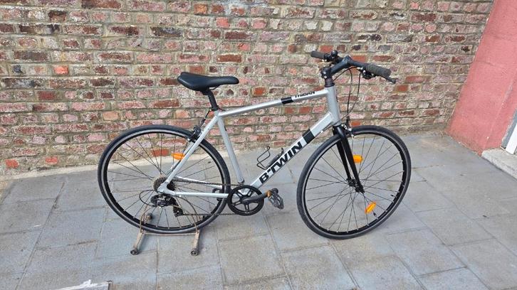 velo vtc Btwin, Fietsen en Brommers, Fietsen | Heren | Herenfietsen, Gebruikt, Overige merken, 49 tot 53 cm, Versnellingen, Ophalen