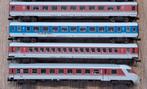 Set de 4 chariots autoroutiers DB Piccolo Fleischmann, Hobby & Loisirs créatifs, Enlèvement ou Envoi, Fleischmann