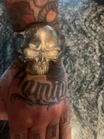 Silver armband skull 177 gram, Handtassen en Accessoires, Armbanden, Ophalen, Zo goed als nieuw