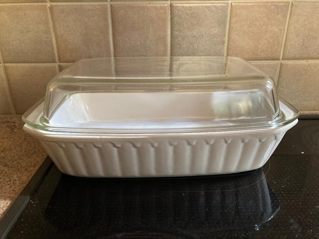 Ovenschotel met deksel, Ophalen of Verzenden, Nieuw, Glas, Schaal of Schalen