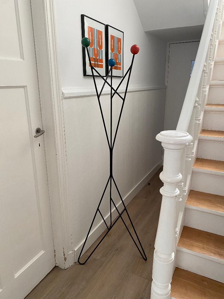 Kapstok Roger Feraud,  ca.1950, Huis en Inrichting, Ophalen, Gebruikt, Hout