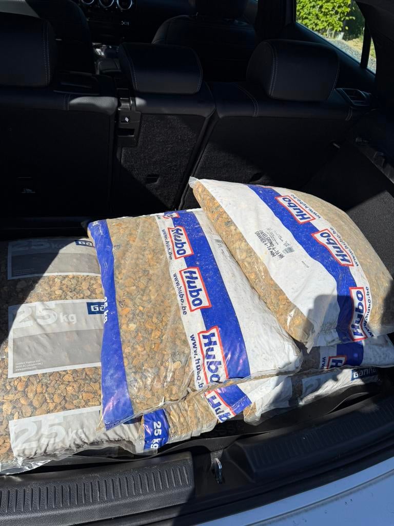 Parelgrind grind kiezel 4-16mm, Tuin en Terras, Grind, Keien en Split, Ophalen, Grind