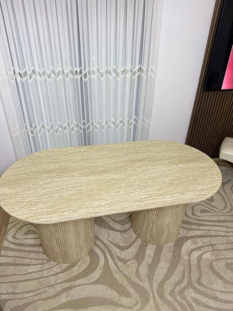 Eet Tefel voor 6 personen, Huis en Inrichting, Tafels | Eettafels, Ophalen