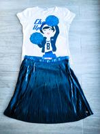 Zomerset CKS rok + Terre Bleue T-shirt - maat 176, Enlèvement ou Envoi, Ensemble, Comme neuf, Terre bleue