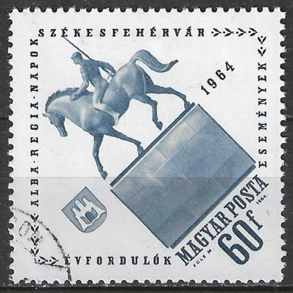 Hongrie 1964 - Yvert 1670 - Székesfehérvar (ST), Timbres & Monnaies, Timbres | Europe | Hongrie, Envoi, Affranchi