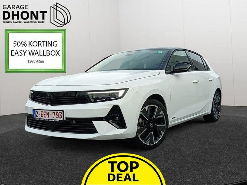 Opel Astra GS Electric - 54kWh / 156PK, Auto's, Opel, Automaat, Gebruikt, Zwart, Leder en Stof