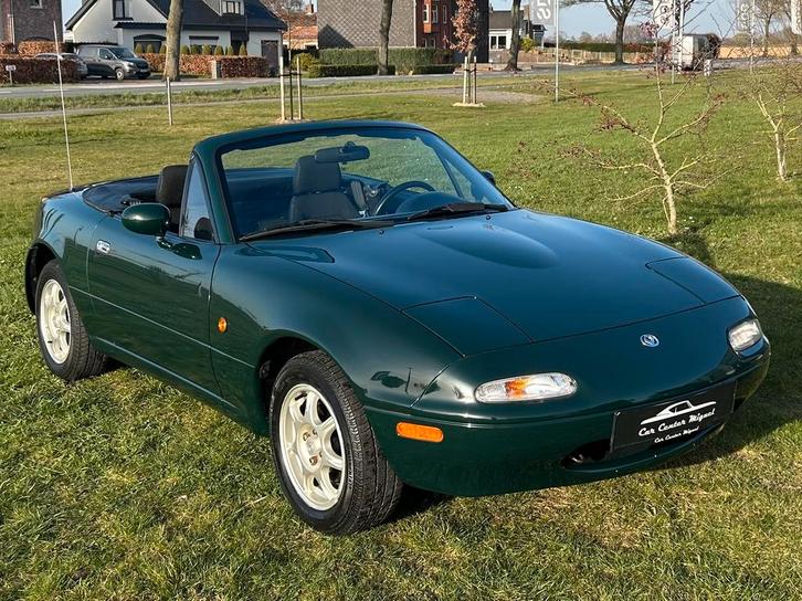 Mazda MX5 NA 1.6i //UNIEK 59.000KM// Collectors item, Auto's, Mazda, Bedrijf, Te koop, MX-5, ABS, Airbags, Elektrische ramen, Lichtmetalen velgen