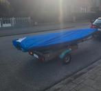 wegtrailer  voor laser zeilboot, Ophalen, Minder dan 1500 kg, Gebruikt, Open zeilboottrailer