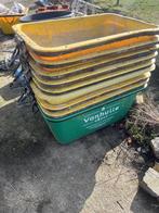 mortelbak kunststof 200l, Ophalen, Gebruikt