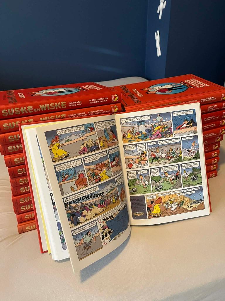 Suske en Wiske - hardcover - 48 delen, Série complète ou Série, Enlèvement, Neuf, Willy Vandersteen