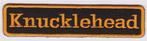 Harley Davidson Knucklehead stoffen opstrijk patch embleem #, Motos, Envoi, Neuf