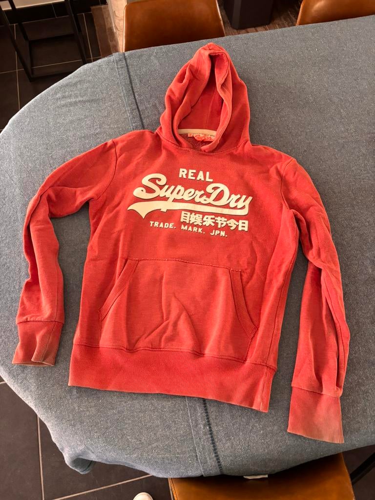 Superdry hoody S, Vêtements | Hommes, Pulls & Vestes, Enlèvement, Porté, Taille 46 (S) ou plus petite, Orange