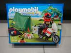 Playmobil set 5438 Kampeerder met motorfiets in nieuwstaat, Kinderen en Baby's, Speelgoed | Playmobil, Ophalen, Zo goed als nieuw