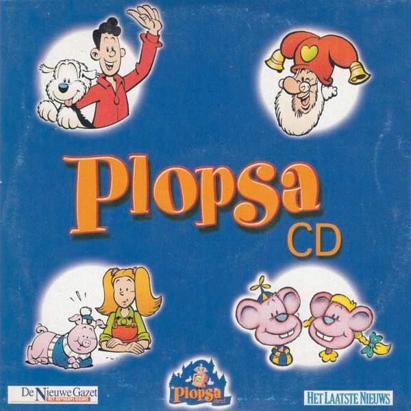 Plopsa CD/liedjes,boek: Plop &de pinguïn+Plopsa krantjes, Boeken, Kinderboeken | Kleuters, Zo goed als nieuw, Fictie algemeen