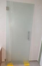 Glazen binnendeur, Doe-het-zelf en Bouw, Ophalen, 80 tot 100 cm, Binnendeur, Zo goed als nieuw