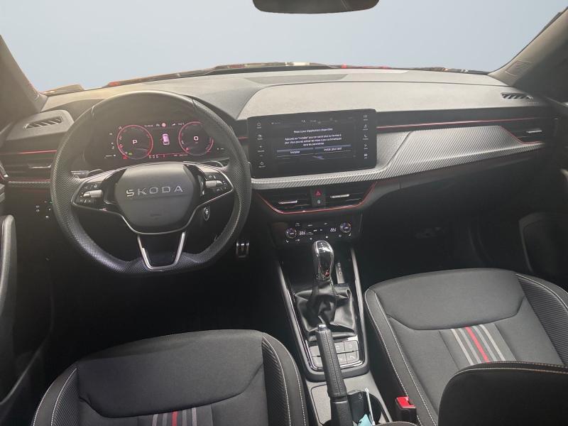 Skoda Kamiq Monte Carlo*Boite auto*GPS*Caméra*Toit pano*Car, Automaat, 116 pk, Zwart, Bedrijf