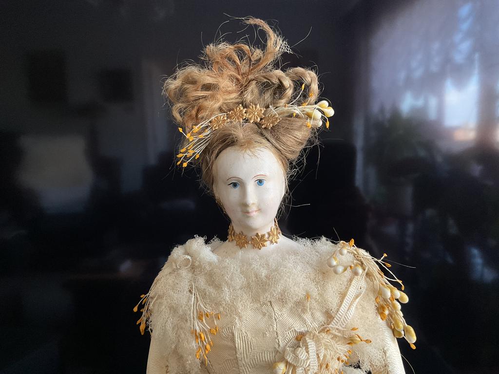 Heel oude pop ( antiek ) Pauline? 19de eeuws, Verzamelen, Poppen, Pop, Ophalen