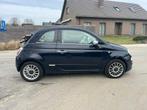 Fiat 500 cabriolet 0.9 benzine 122000 km 08/2011, Auto's, 63 kW, Cabriolet, Blauw, Leder en Stof