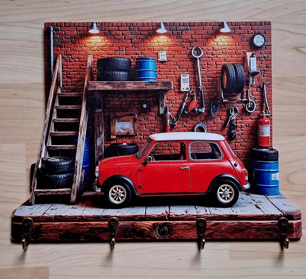 Mini Cooper sleutelhanger., Ophalen of Verzenden, Nieuw, Transport
