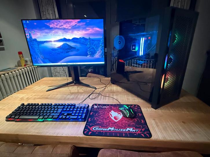 Intel i9 14900K 32gb 4tb nvme rtx 4070 ti super 27 inch 2k, Computers en Software, Desktop Pc's, SSD, Gaming, Ophalen