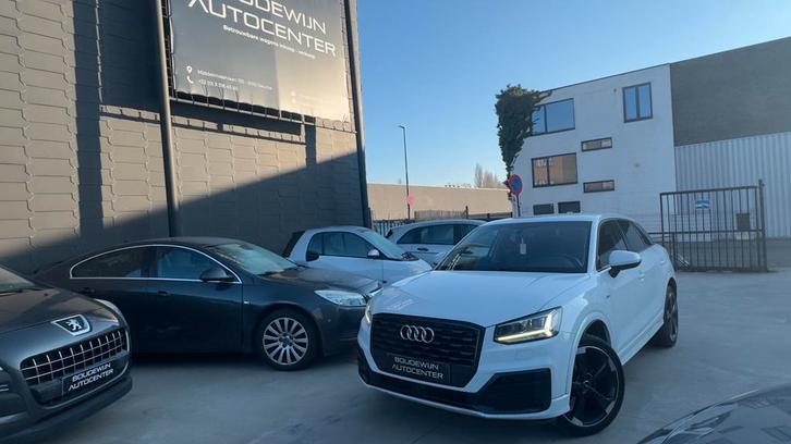 Audi Q2 S-Line 2018 Benzine 162.xxxkm automaat TOPSTAAT, Autos, Audi, Entreprise, Achat, Q2, ABS, Airbags, Air conditionné, Bluetooth