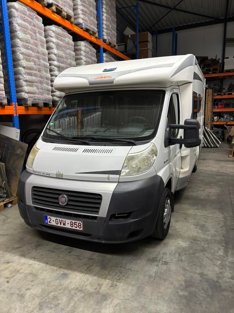 Mobil-home McLouis Steel Fiat Ducato 2.3 2010, Siège de train, Jusqu'à 4, Toilette à cassette, Fiat