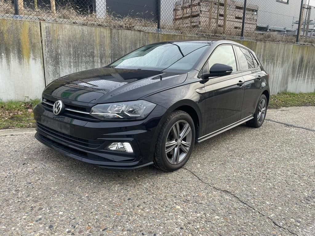 Volkswagen polo rline, Auto's, Zwart, Bedrijf, Berline, 5 deurs