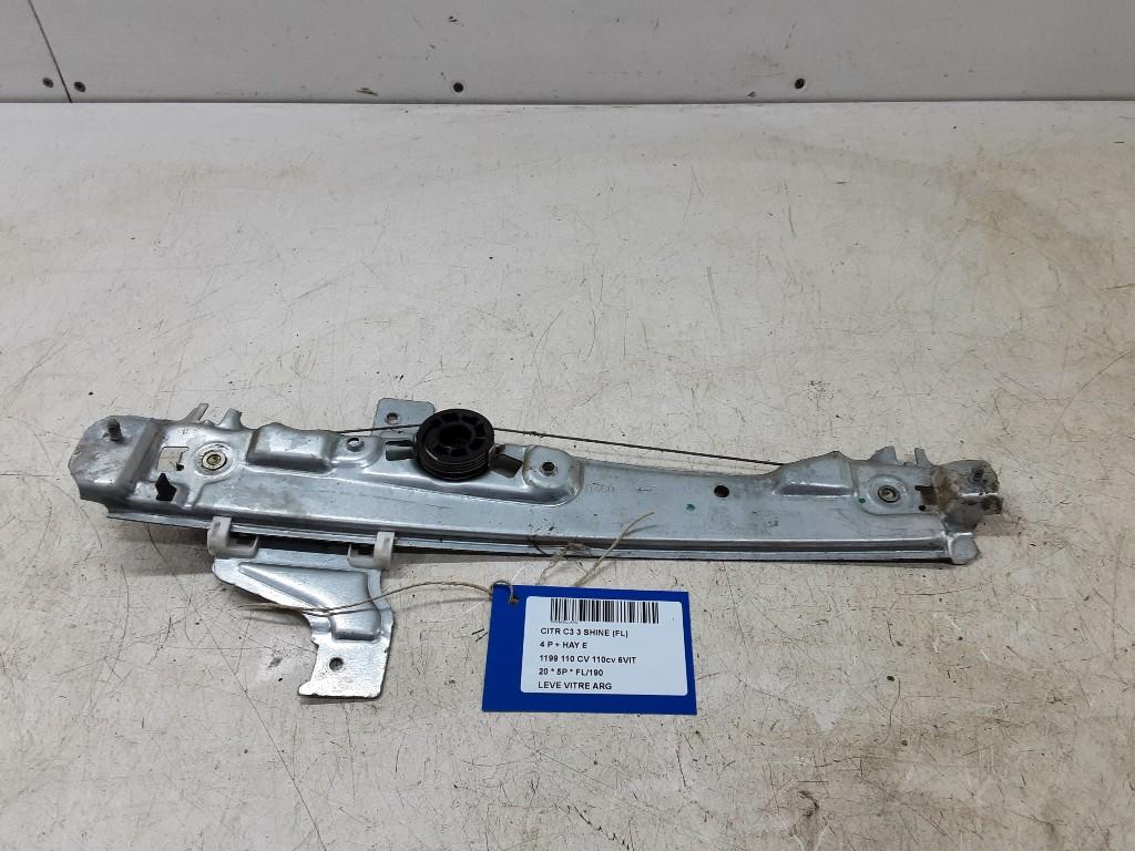 MECANISME VITRE ARRIÈRE GAUCHE Citroën C3 (SX / SW), Utilisé, Citroën