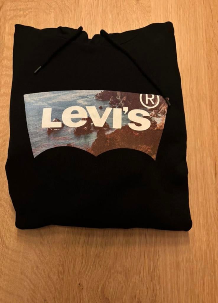 Levi’s hoodie, Ophalen of Verzenden, Zo goed als nieuw, Maat 46 (S) of kleiner, Zwart