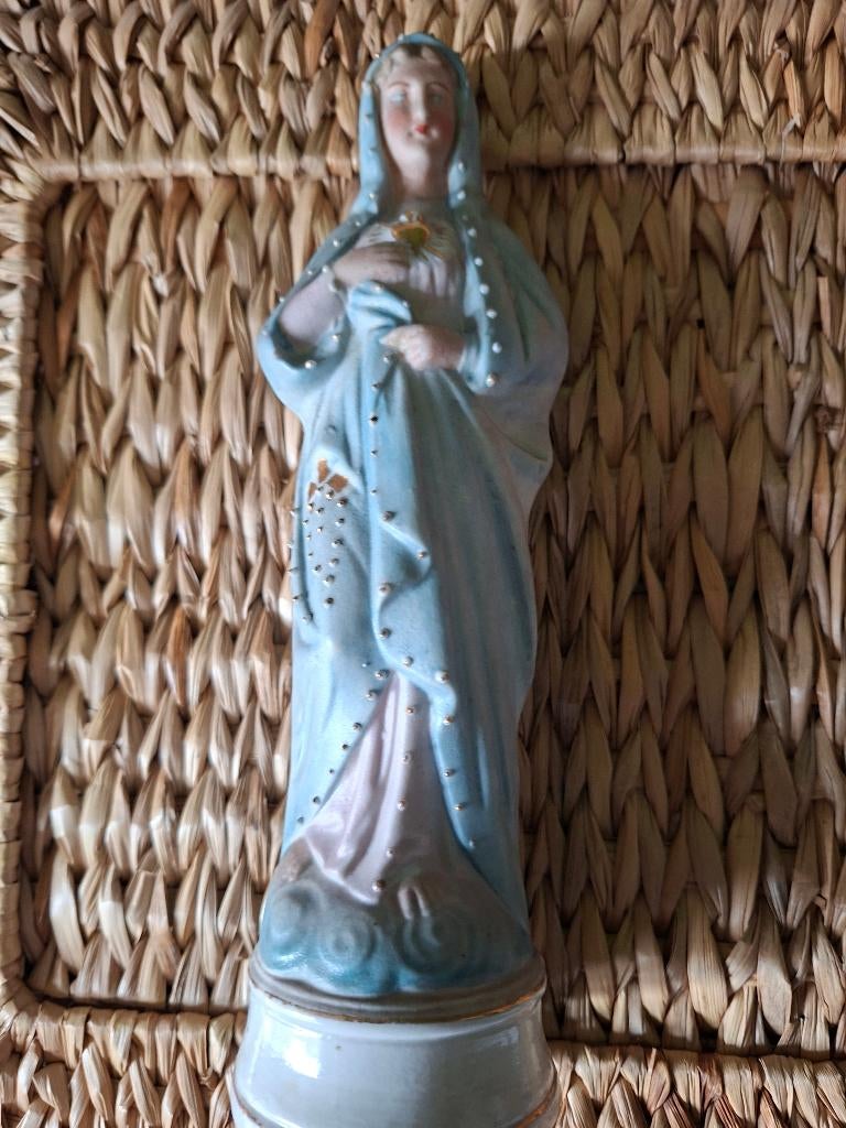 Maria beeldje - antiek, Antiek en Kunst, Antiek | Porselein, Ophalen