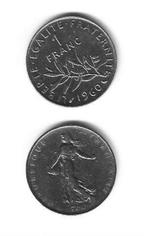 Munt Frankrijk 1 franc 1960 (small 0), Ophalen of Verzenden, Frankrijk, Losse munt