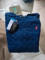 Sweat pull torsadé Ralph Lauren taille L bleu, Neuf, Ralph Lauren, Taille 52/54 (L), Bleu