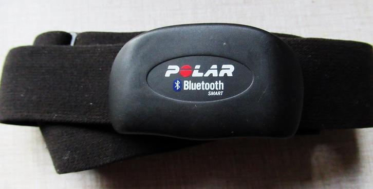 Polar H7 sensor hartslagband met Bluetooth, Sport en Fitness, Hartslagmeters, Gebruikt, Polar, Met borstriem, Ophalen of Verzenden