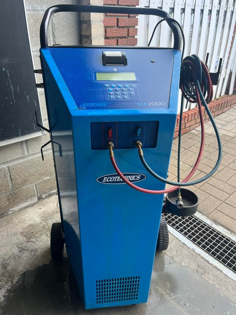 Airco machine R134a, Enlèvement