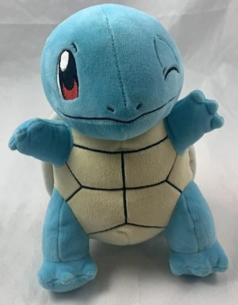 Pokémon Nintendo Schiggy Squirtle Pluche Knuffel 20cm Boti, Verzenden, Overige typen, Blauw, Zo goed als nieuw