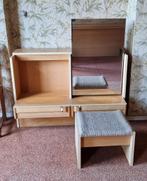 Kaptafeltje met zitbankje, Ophalen