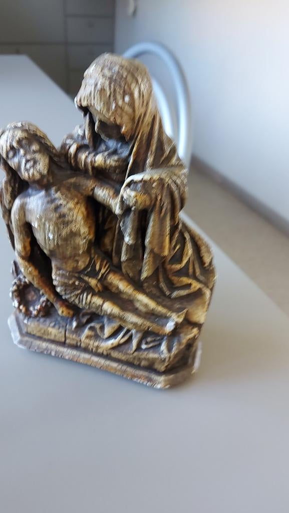 Pieta van michelangelo. 21op15, Antiek en Kunst, Antiek | Religieuze voorwerpen, Ophalen