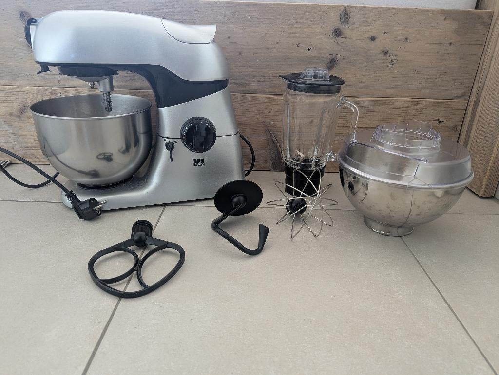 Keukenrobot inclusief accesoires, Electroménager, Mélangeurs de cuisine, Utilisé, Résiste au lave-vaisselle, Enlèvement