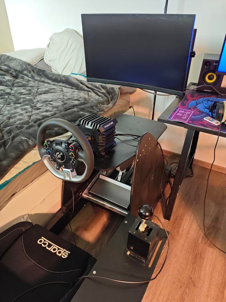 Fanatec Simrig, racestuur, sim setup, Enlèvement
