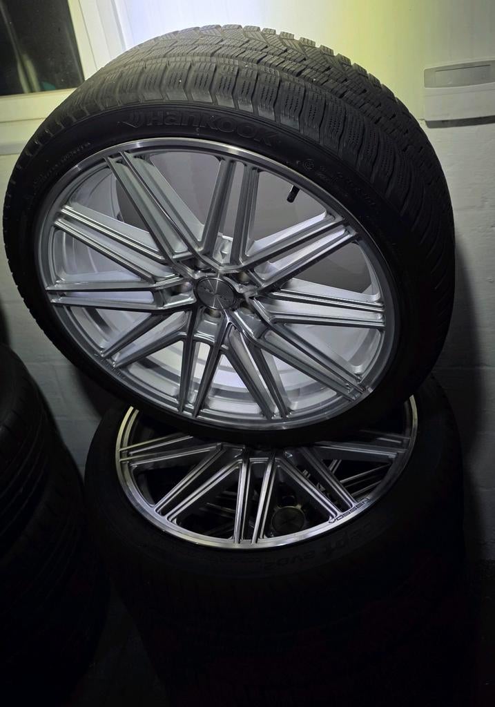 Mooie set Originele Vossen 20inch mt Hankook winterice 5x112, Autos : Pièces & Accessoires, Enlèvement, Jante(s)